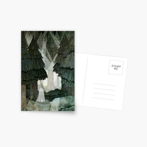 Pine Forest Clearing Postcard