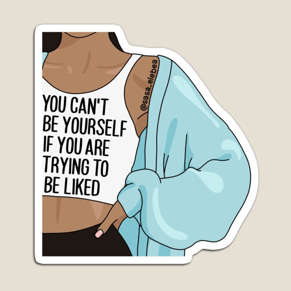 Yourself by Sasa Elebea Magnet