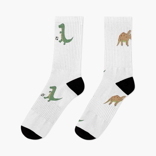 Item preview, 2 Cute Dinosaurs Playing Soccer designed and sold by iamhewho.