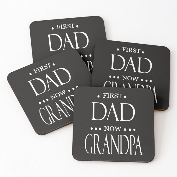 Item preview, First Dad Now Grandpa,Father's Day Gift,Gift For Dad designed and sold by Meryem Mamouni.