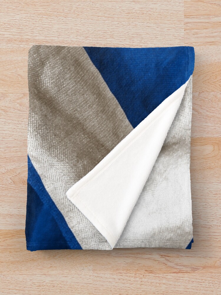 Alternate view of Scottish Flag Throw Blanket