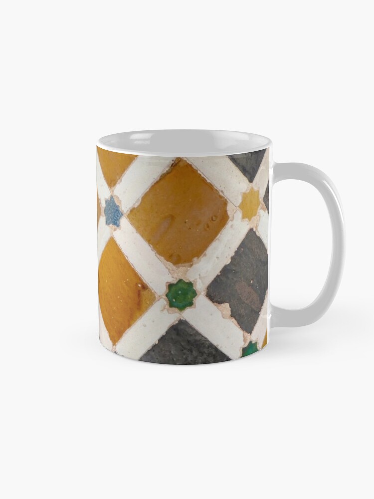 Alternate view of Moorish tile Coffee Mug