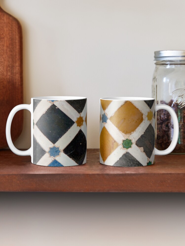 Alternate view of Moorish tile Coffee Mug