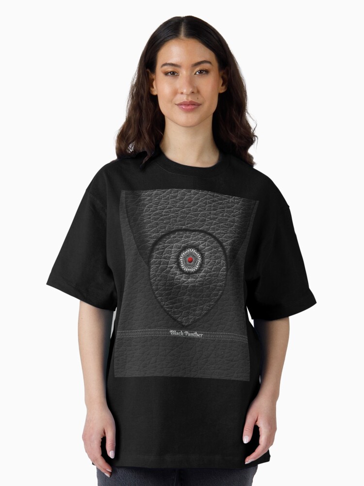 Thumbnail 2 of 7, Oversized T-Shirt, Black Panther (2) designed and sold by VkCases.