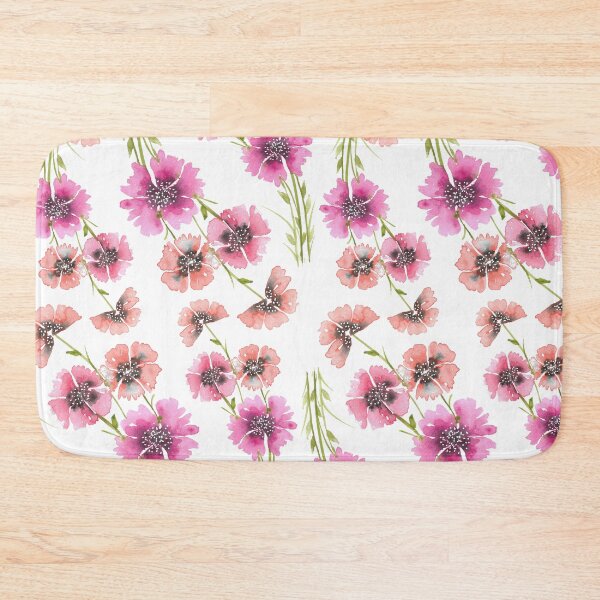 Item preview, WATERCOLOUR FLORAL DUET PATTERN designed and sold by PrachiManerikar.