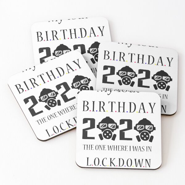 Item preview, My 18th Birthday In Lockdown 2020 Masks designed and sold by Tatdesigns2020.