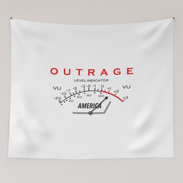 Item preview, Outrage Level Indicator designed and sold by ArtofDissent.