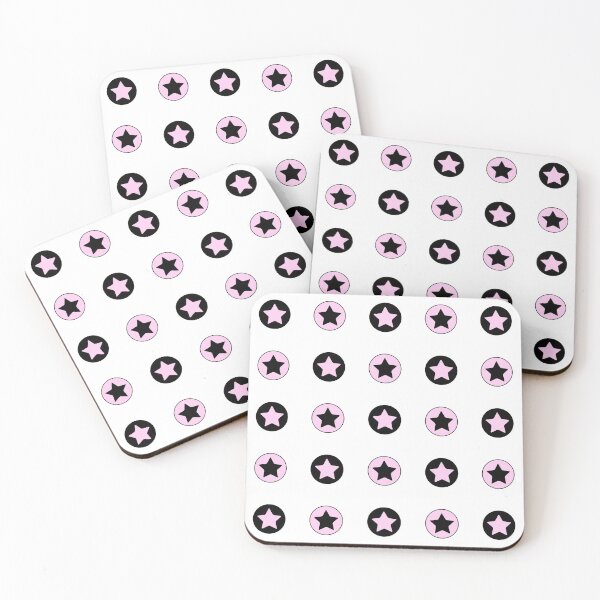 Item preview, Cute stars black and pink designed and sold by OkihanaShop.