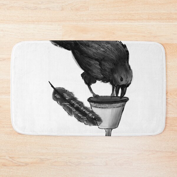 Item preview, Crow and cup - no mourners, no funerals. designed and sold by Akqxxx.