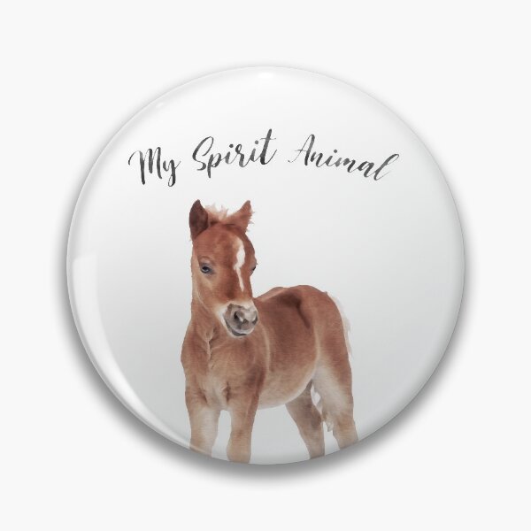 Item preview, Horse Spirit Animal Watercolor Print designed and sold by EnchantedInn.