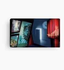 Interview Canvas Print