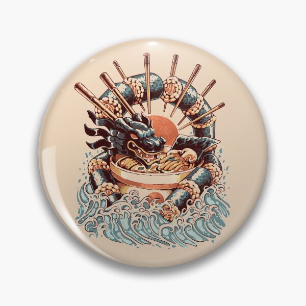 Item preview, Dragon Sushi Ramen designed and sold by Ilustrata®.