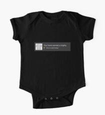 PS3 Trophy Unlocked One Piece - Short Sleeve