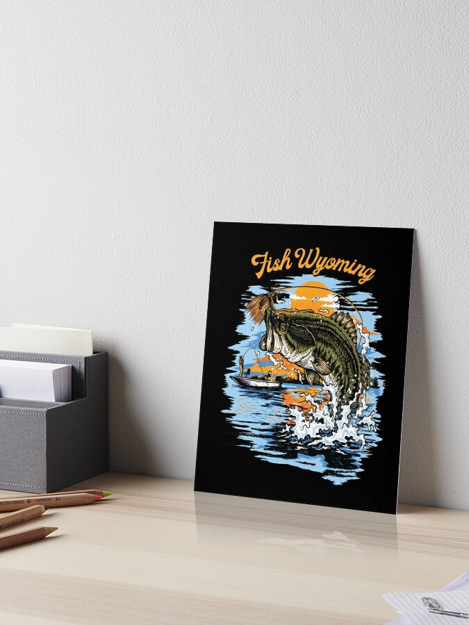 Large Mouth Bass Fishing Graphic print Poster for Sale by jakehughes2015