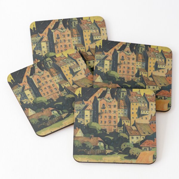 Item preview, Warszawa vintage travel poster designed and sold by stickart-marek.