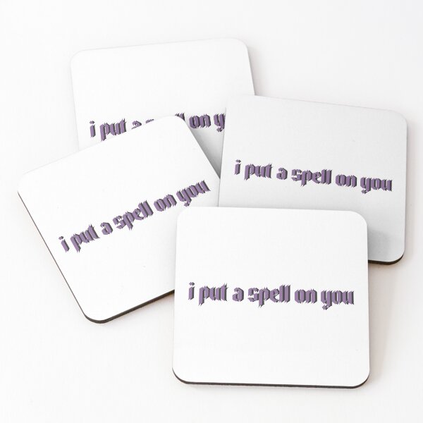 Item preview, I put a spell on you text designed and sold by isobelcough.