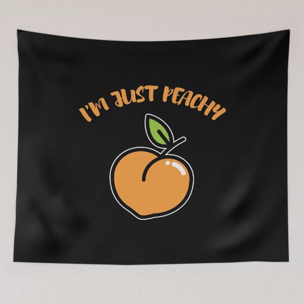 Item preview, Funny I'm Just Peachy Peach Picking graphic designed and sold by jakehughes2015.