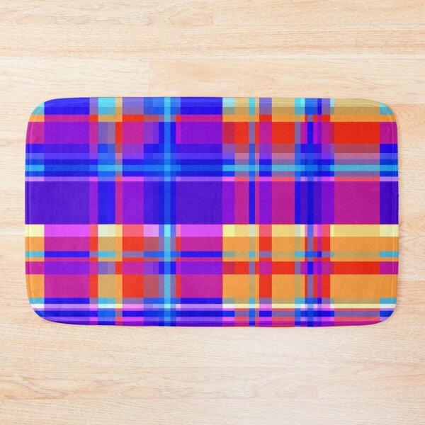 Item preview, Striped 2X Blue and Orange designed and sold by Istvan Ocztos.