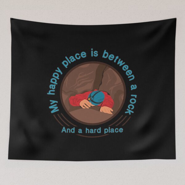 Item preview, My Happy Place Funny Spelunker Caving graphic designed and sold by jakehughes2015.