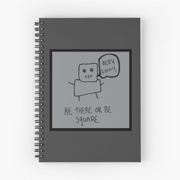 Item preview, Be there or be Square (with background) designed and sold by meeptheundead.