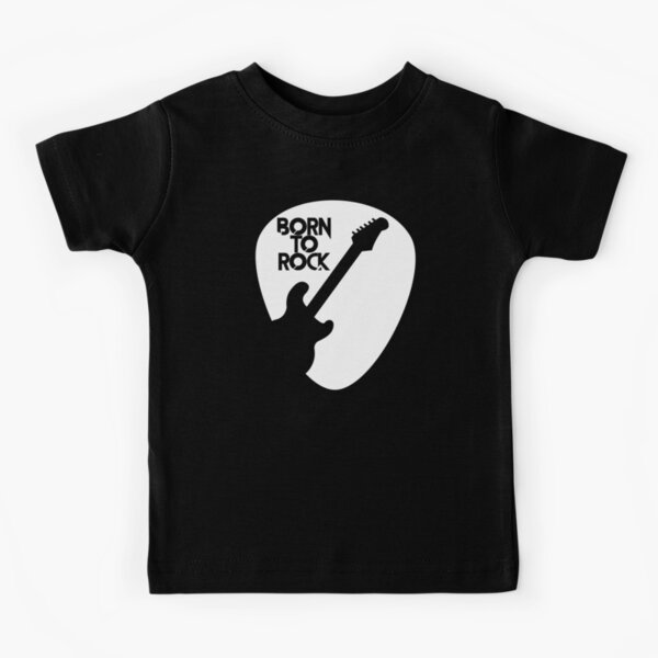 Guitar Born To Rock T Shirt Kids T-Shirt