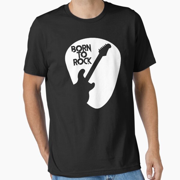 Item preview, Guitar Born To Rock T Shirt designed and sold by bitsnbobs.