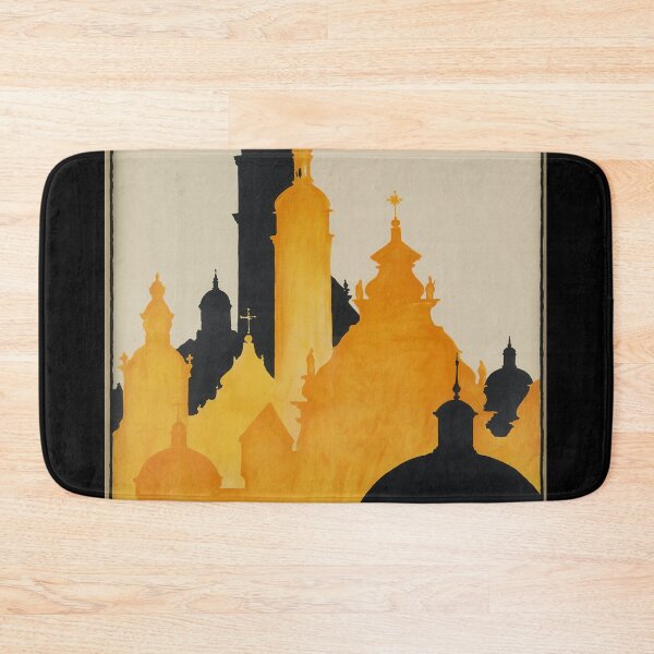 Item preview, Lwow vintage travel poster designed and sold by stickart-marek.