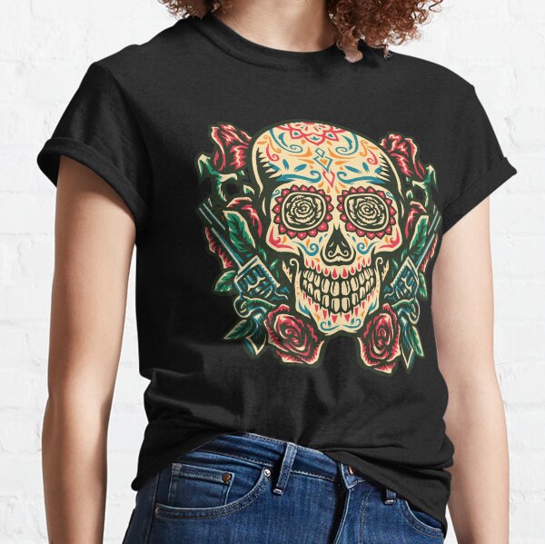 Dead Roses DEMONIZED SUGAR SKULL 