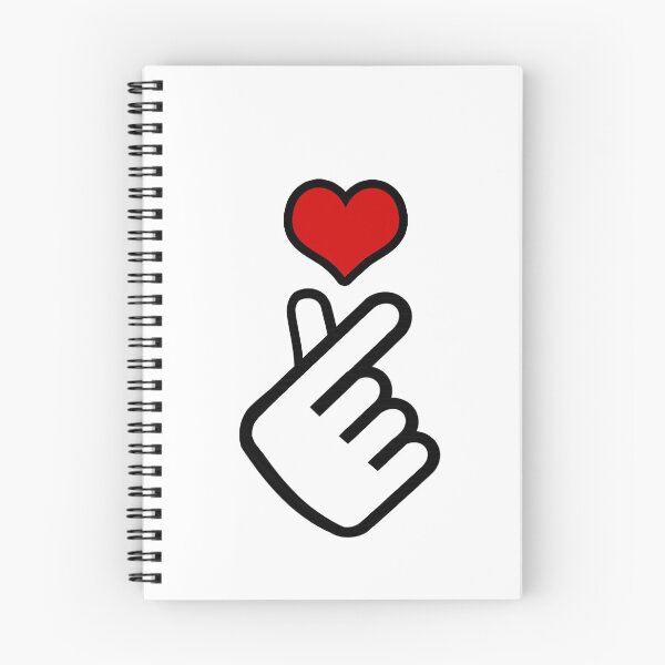 Item preview, korean finger heart emoji designed and sold by primetee.