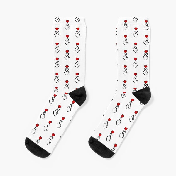 Item preview, korean finger heart emoji designed and sold by primetee.