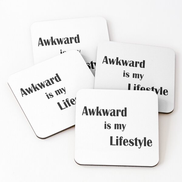 Item preview, Awkward is my Lifestyle designed and sold by Kuma518.