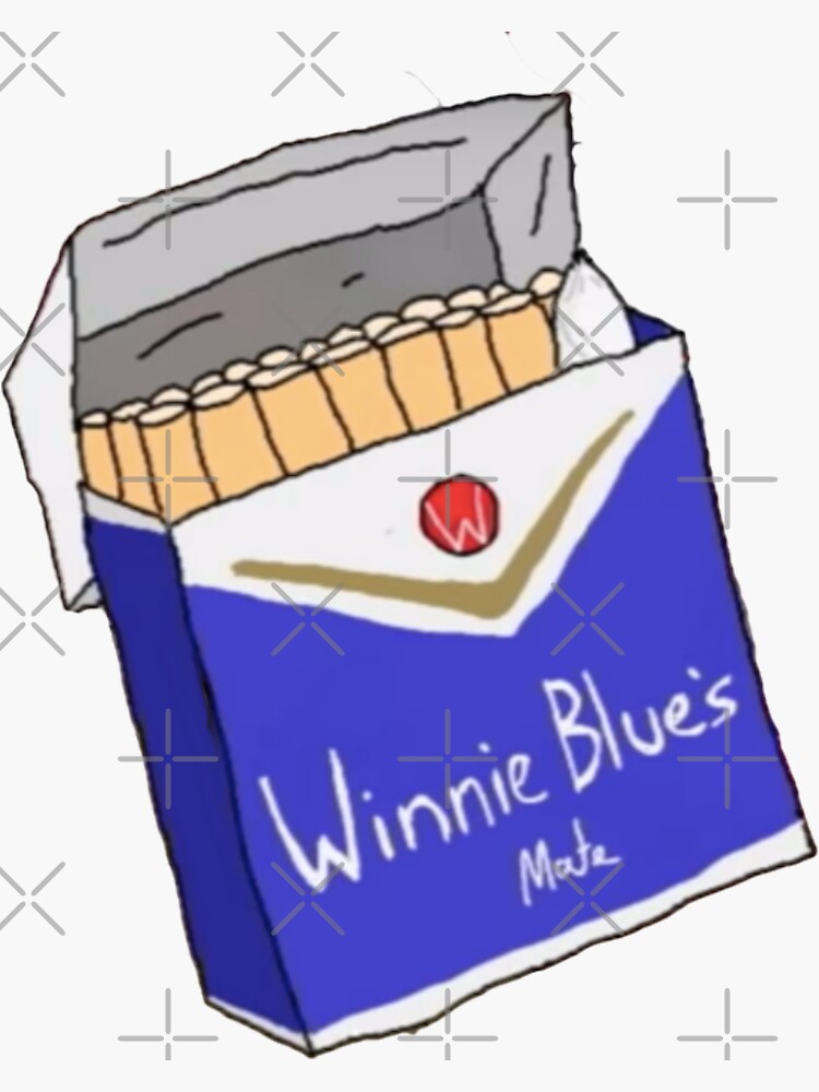 "Winnie Blues Mate Mike Nolan The Big Lez Show" Sticker for Sale by