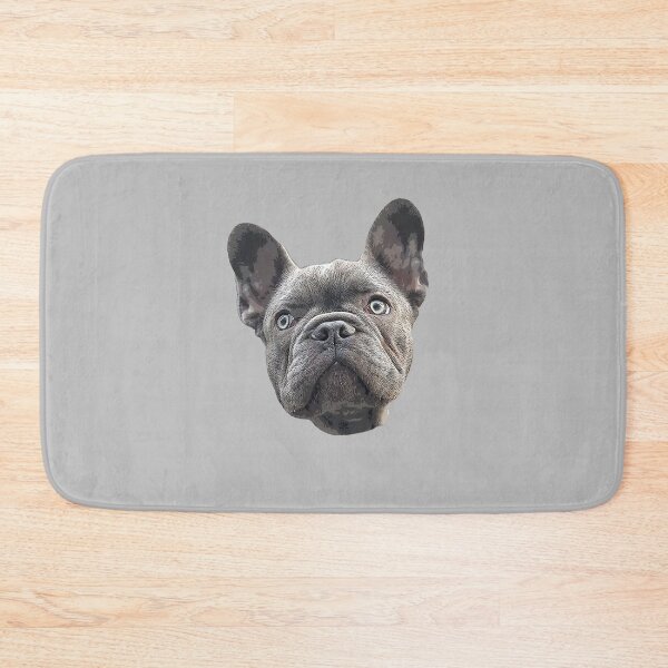 Item preview, French Bulldog Blue Puppy Dog designed and sold by ElegantCat.