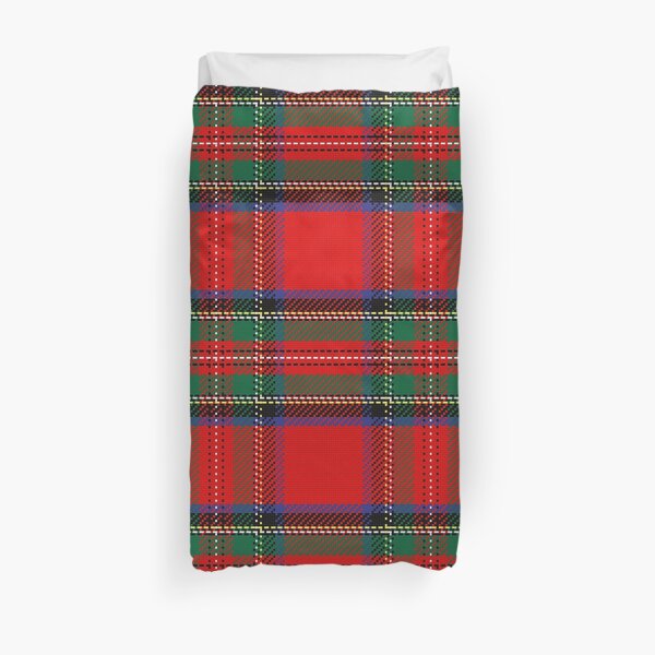Pattern Scottish tartan Duvet Cover