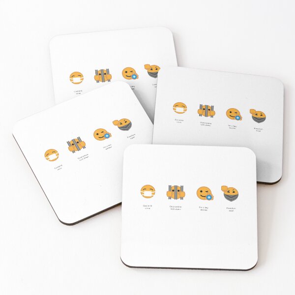 Item preview, COVID- 19 Emojis- Quarantine, Key Workers, Isolation.  designed and sold by Pelumii.