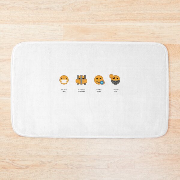Item preview, COVID- 19 Emojis- Quarantine, Key Workers, Isolation.  designed and sold by Pelumii.