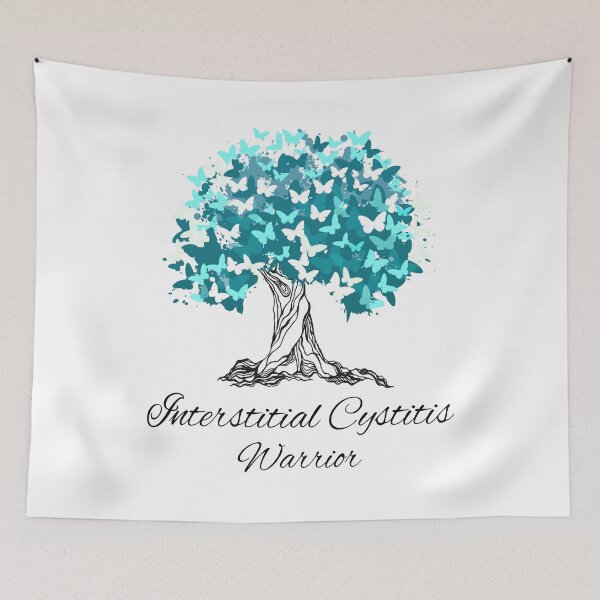 Item preview, Interstitial Cystitis Warrior Butterfly Support designed and sold by NadzeyaD.