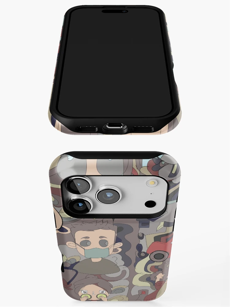 Thumbnail 3 of 4, iPhone Case, Quarantine brain designed and sold by Rococodesigns.