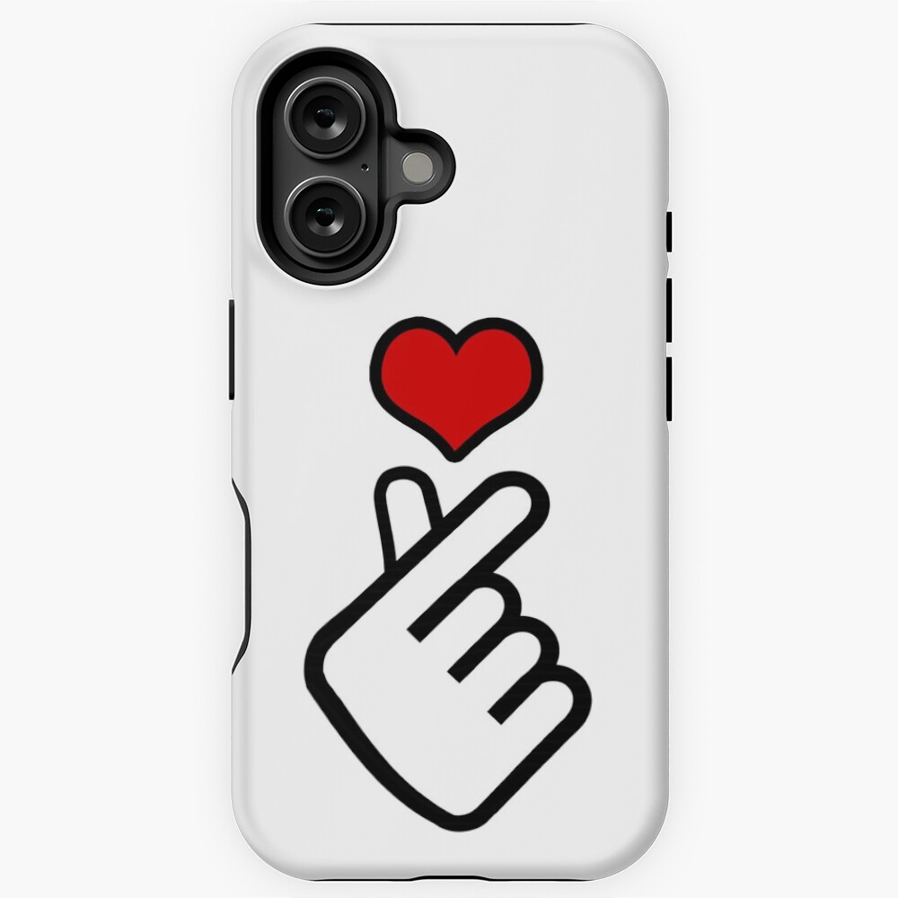 korean finger heart emoji