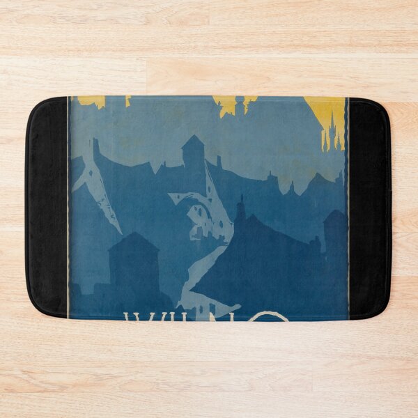 Item preview, Wilno vintage travel poster designed and sold by stickart-marek.