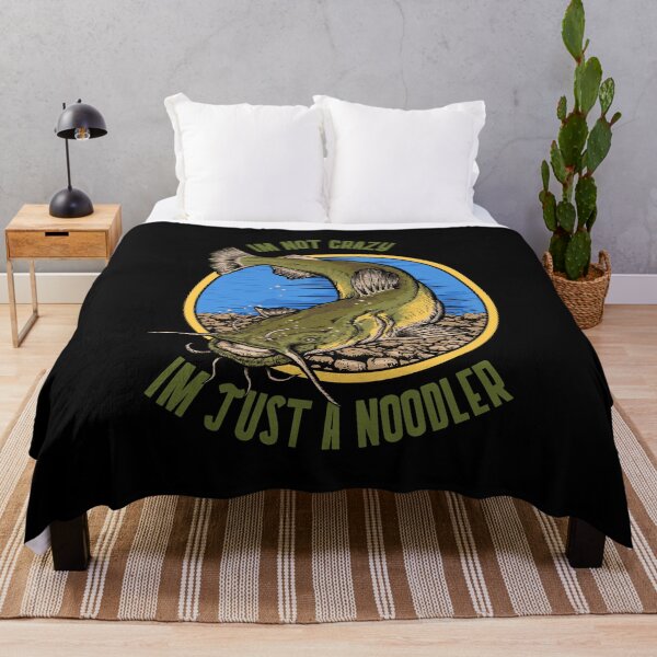 Item preview, Funny Catfish Noodling for Noodlers product designed and sold by jakehughes2015.