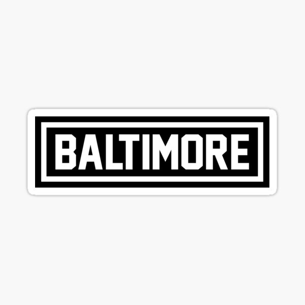 Item preview, Baltimore designed and sold by crunchyparadise.