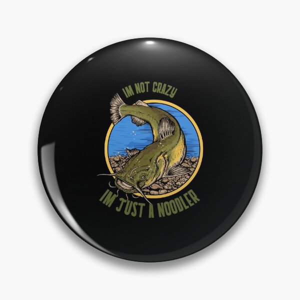 Item preview, Funny Catfish Noodling for Noodlers product designed and sold by jakehughes2015.