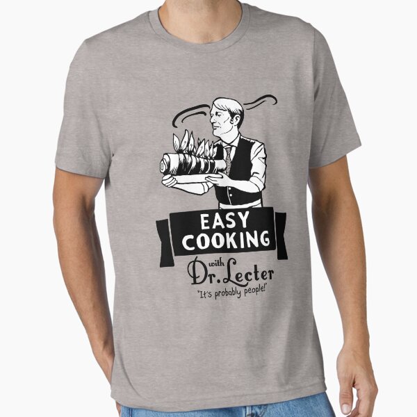 Item preview, Easy Cooking With Dr. Lecter designed and sold by Tees by Tiia.