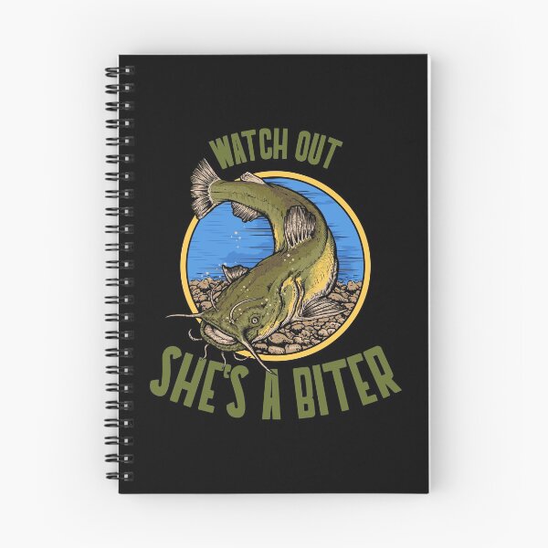 Item preview, Funny Catfish Fishing She's a Biter design designed and sold by jakehughes2015.