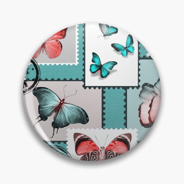 Item preview, Vintage Butterfly Stamps designed and sold by mark ashkenazi.