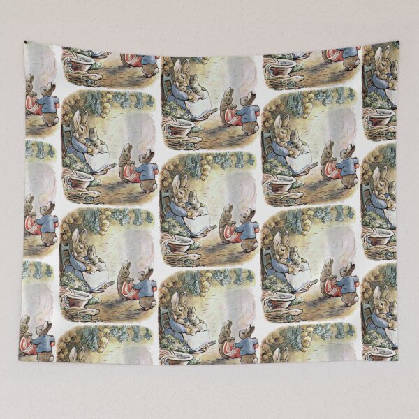 Item preview, PETER RABBIT'S MOTHER FORGAVE HIM FOR HIS INDISCRETIONS - from “the Tale of Benjamin Rabbit” designed and sold by johndhalsted.