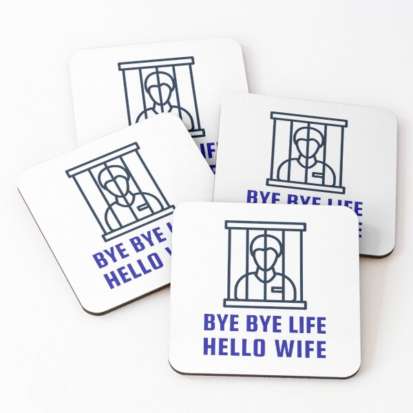 Item preview, Bye Bye Life - Hello Wife!! designed and sold by stephenop92.