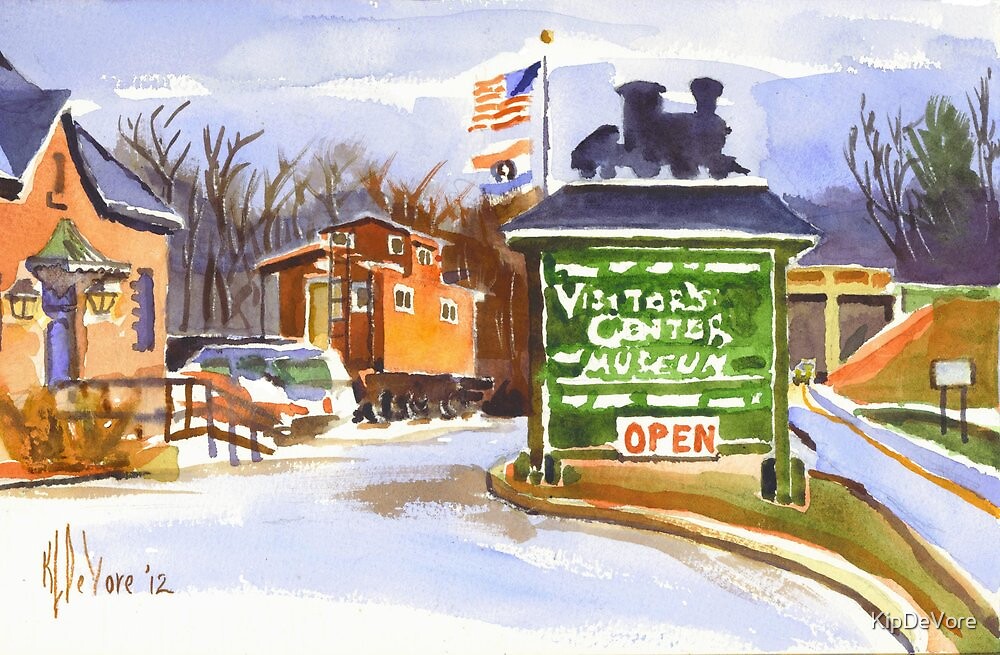 "Whistle Junction, Ironton, Missouri" by KipDeVore Redbubble