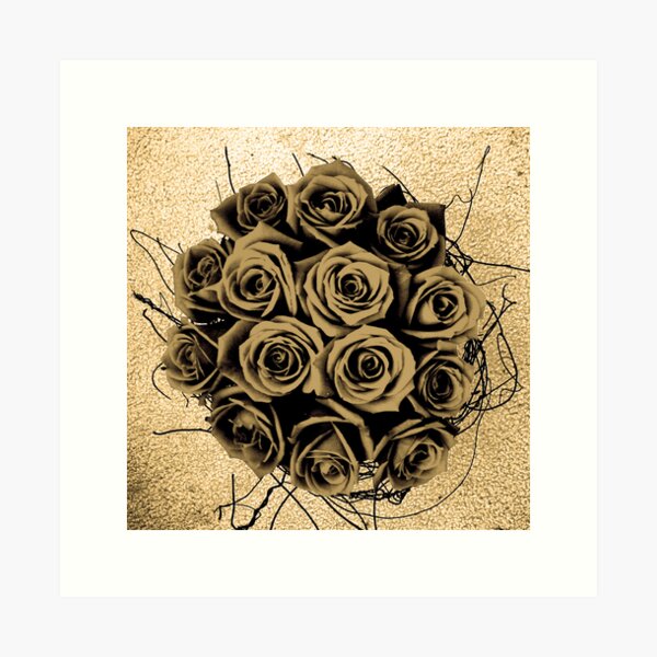 Take Me Where The Roses Grow Art Print